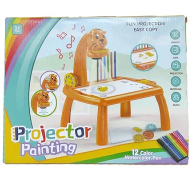 Escritorio de aprendizaje para niños tigre