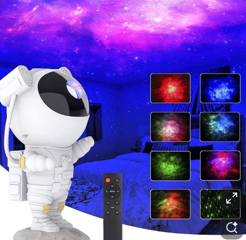 Proyector astronauta con altavoz bluetooth ( dos modelo )