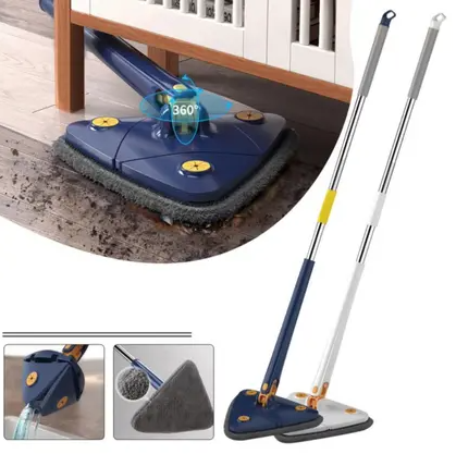 Pack 2+1 - Fregona telescópica +  kit de paños de limpieza