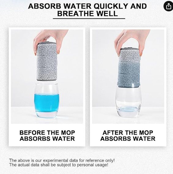 Pack 2+1 - Fregona telescópica +  kit de paños de limpieza