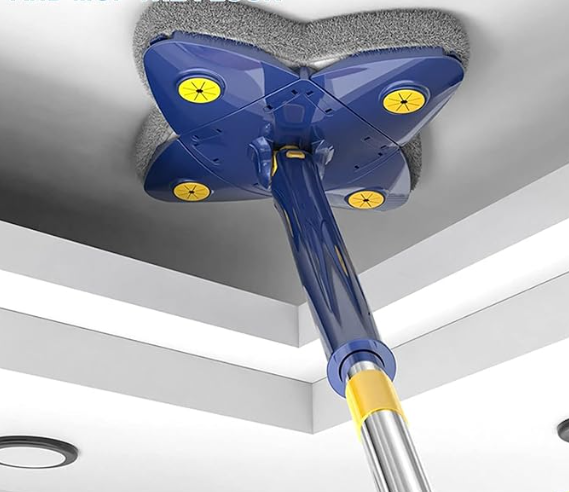 Pack 2+1 - Fregona telescópica +  kit de paños de limpieza