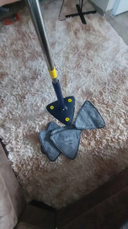 Pack 2+1 - Fregona telescópica +  kit de paños de limpieza