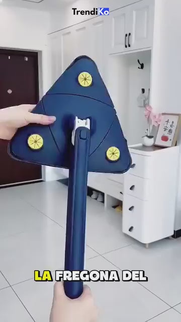 Pack 2+1 - Fregona telescópica +  kit de paños de limpieza