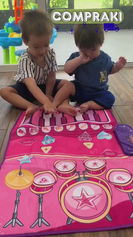 Juego de Tapete Musical 2 en 1 – Diversión, Ritmo y Aprendizaje en Cada Paso