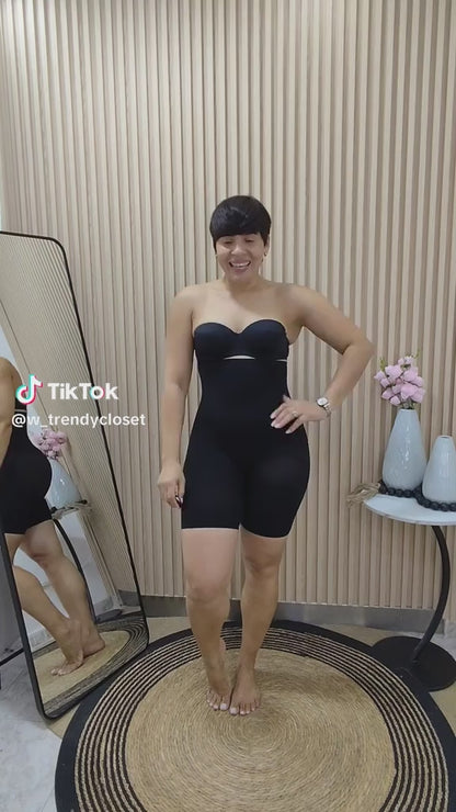 🔥 Faja moldeadora Negro-Reductora de Cintura Alta para Mujer