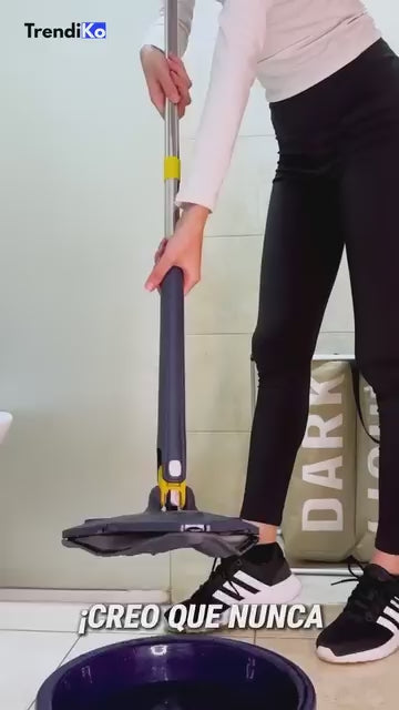 Pack 2+1 - Fregona telescópica +  kit de paños de limpieza